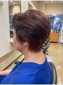 50代60代骨格補正ハンサムショート
