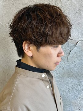 ニアウ 高崎店(Niau) シャドウパーマメンズパーマメンズマッシュ群馬高崎韓国眉毛