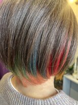 ソフ(soph) カラフルショートボブ