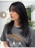 小顔レイヤー　レイヤーカット