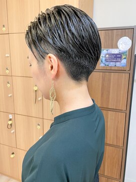 モリオ フロム ロンドン 成増店 【morio成増/米村】ハンサムショート刈り上げ