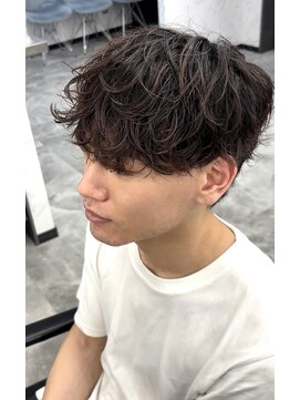 オム ブランシェ(HOMME BLANCHE’) 【Natsuki】ナチュラルなシャドウパーマ