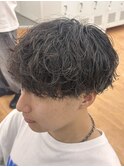 波巻きパーマ/メンズパーマ