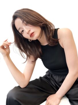 ゴカン バイ ジル ブラン 名古屋(Gokan by JIL BLAN) ハイライトバレイヤージュダブルカラーショートカット30代40代