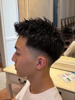 メンズ アルス(Men's ARS)&nbsp;スパイキーショート フェード