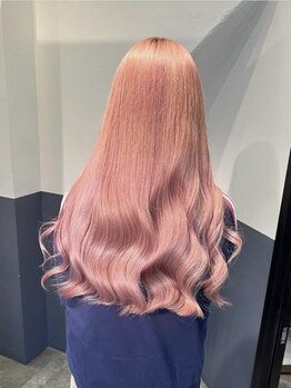 チックタック モーガン エアライン(TICK-TOCK MORGAN airline)の写真/髪を傷めずにオシャレを楽しめる!ポイントエクステでインナーカラーやイヤリングカラーで自分らしさを表現