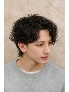 オールバーバー(OR BARBER) フェーザーパーマのしっかり巻き切ったパーマ