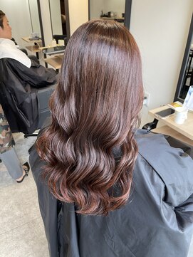 ラフ(LAFF) ブリーチなしカラー ブラウンオレンジカラー