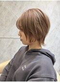 ♪マロンベージュ/オリーブグレー/ブリーチ/ボブ/小顔3