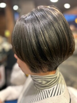 ロイヘアー 真弓店(ROY hair) 大人ショート/大人ボブ/30代/40代/50代/60代/カラー/白髪染め