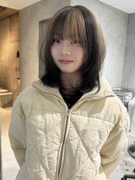 ニール(nier) ブロックカラー/ゾーンカラー/デザインカラー/レイヤーカット