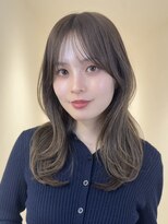 アイトーキョーエス 渋谷(AI TOKYO S)&nbsp;ピンクベージュ/アンブレラカラー/クールショート/前髪/渋谷