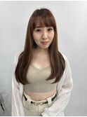 レイヤーカット/イメチェン/ホワイトブロンド/シャドウレイヤー