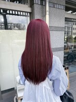 ミニム ヘアー(minim hair)&nbsp;【minim×まは】ワインレッド