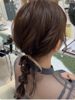 エミュ 天文館店(eMu)&nbsp;【yuina】編みおろしヘアアレンジ