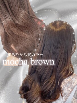 エヌアイ オモテサンドウ(ni omotesando) 上品韓国◇暗めまろやかモカブラウン顔周りレイヤー
