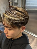 ブチメンズヘア(Buchi MEN'S HAIR)&nbsp;【メンズカラー】20代30代メンズハイライト73スタイル