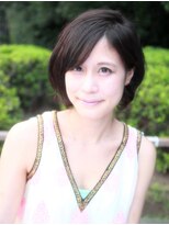 ヘアースパパズ(hairspaPAZ)&nbsp;ふんわり可愛いナチュラルボブ【祐天寺 渡部宏太郎】