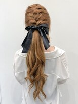 クアトロ グランシュ 川崎店(QUATRO × GranCieux)&nbsp;編み込みアレンジ ★QUATRO★