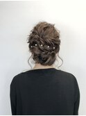 【ayana by ayala 浦安 美容室】大人可愛いお呼ばれヘアセット♪