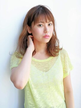 ルティア(Lutia) シースルーバング アッシュベージュ★★