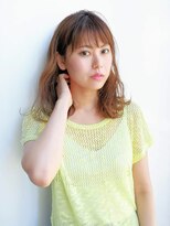 ルティア(Lutia) シースルーバング アッシュベージュ★★