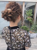 ラヴェストバイフレイスウェル(LOVEST by frace well)&nbsp;《LOVEST甲村》結婚式用のアレンジスタイル