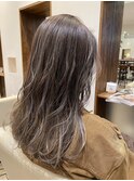 【Lau Blossom 入江】ハイライト シルバーグレージュ