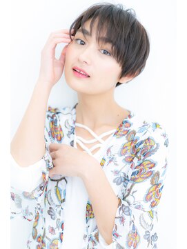 カバーヘア ブリス 上尾西口店(COVER HAIR bliss) ナチュラルカラーxアシンメトリー小顔マッシュY上尾30代40代50代