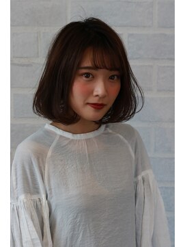 ブリーチ ラボ エーアイ 原宿店(BLEACH LABO Ai) 20代30代40代50代 色っぽふんわりショートの重軽ウェーブヘア♪