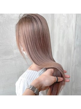 ギークス(GEEKS) 【GEEKS渋谷】透明感ベージュ/垢抜けヘア/イメチェン/20代30代