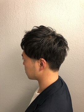 プレミアムバーバー 銀座店(PREMIUM BARBER produce by HIRO GINZA) ビジネスショート