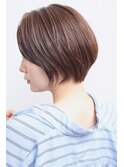 丸みくびれショート_ホワイトアッシュショート