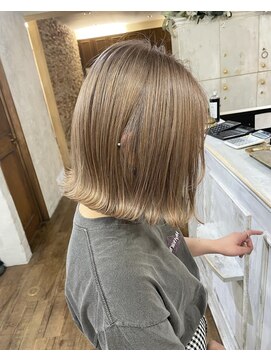 ニコ(nico...) ミルクティーボブ