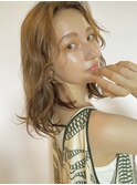 【PARK】ニュアンスカール×鎖骨ミディ