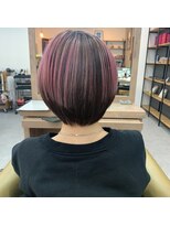 ヘアーサロン ハイプ(HYPE) ウルフスタイル→ショートボブヘア