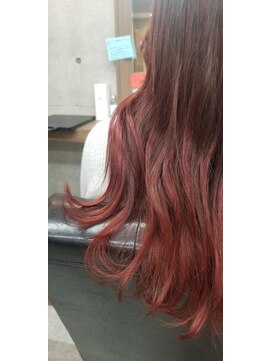 シエル 松山店(CIEL) オレンジレッドグラデーション