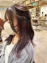 ネオリーブカップ 町田店(Neolive capu)&nbsp;インナーカラー　バイオレット　Neolive capu町田店