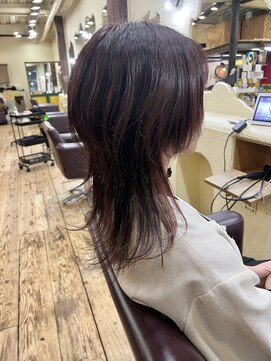 スミ(sumi) ウルフカット/長崎ウルフカット/ウルフヘア/20代30代40代◎岩田