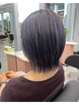 ジエクトカナウ 大阪梅田店(The Ect canow) ブリーチカラー/ラベンダー/ハイトーンボブ/ニュアンスカラー