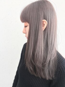 ランプ ヘアー(lamp hair) 【lamp尾崎】シアーベージュ、ミディアムレイヤー