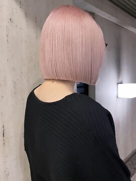 プネル 渋谷(PUNEL) ピンク/ダブルカラー/ケアブリーチ/ブリーチカラー