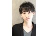 ★男性２番人気★カット＋パーマ＋眉カット＋最高級マイクロバブル