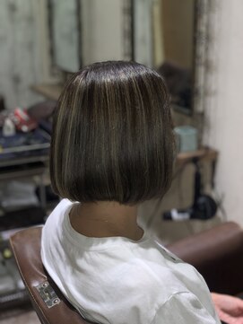 シェリー(cherie) ボブ×ハイライト