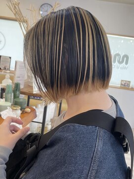 モリオ フロム ロンドン 大宮2号店(morio from London) 【morio大宮2号/米村】ストレートボブ