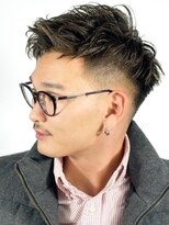 ヒロギンザバーバーショップ 神楽坂店(HIRO GINZA BARBER SHOP)&nbsp;フェードバングショート