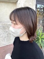 イマージュ ドゥ タンジェ image de tanger 切りっぱなしボブ