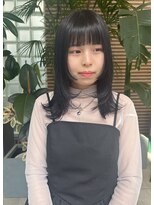 デイジー(Daisy)&nbsp;天神/大名/暗髪/顔まわりレイヤー/前髪カット/レイヤースタイル