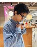 メンズカット＋パーマ
