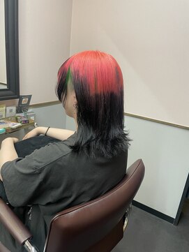 アリ 葛西店(ALi) デザインカラー　葛西髪質改善｜葛西縮毛矯正｜葛西白髪ぼかし